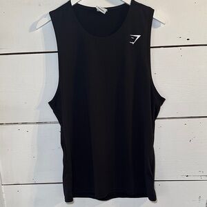Gymshark Men's Black Arrival Tank XL